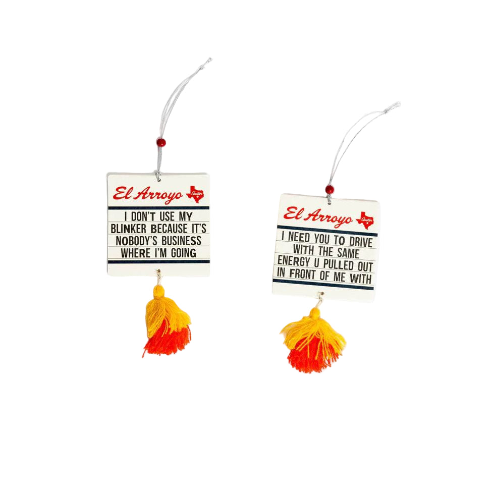 El Arroyo Car/Air Freshener (Multiple Styles)