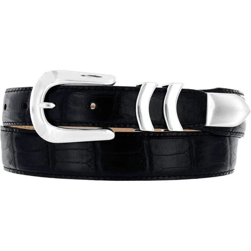 Brighton Catera Croc Emboss Taper Belt (2 Colors)