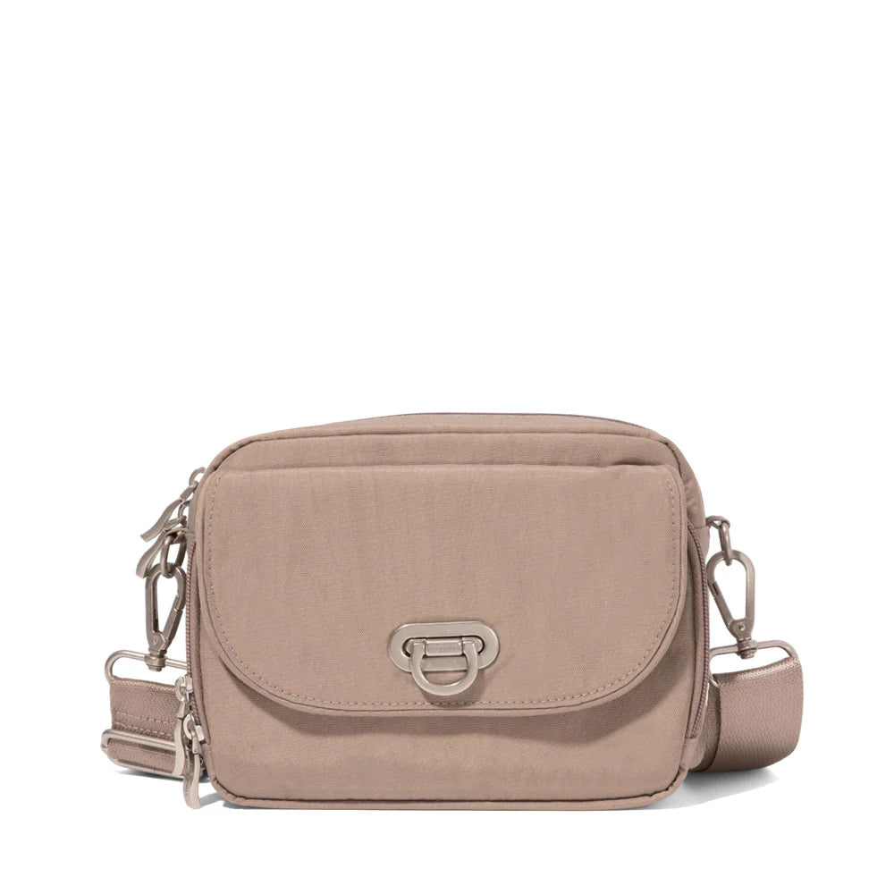 Baggallini Coastal Flip Lock Camera Crossbody Bag (Multiple Colors) (CCC955)
