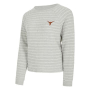 Texas Longhorn Ladies' Ventura Stripe Chenille Top (GRY)