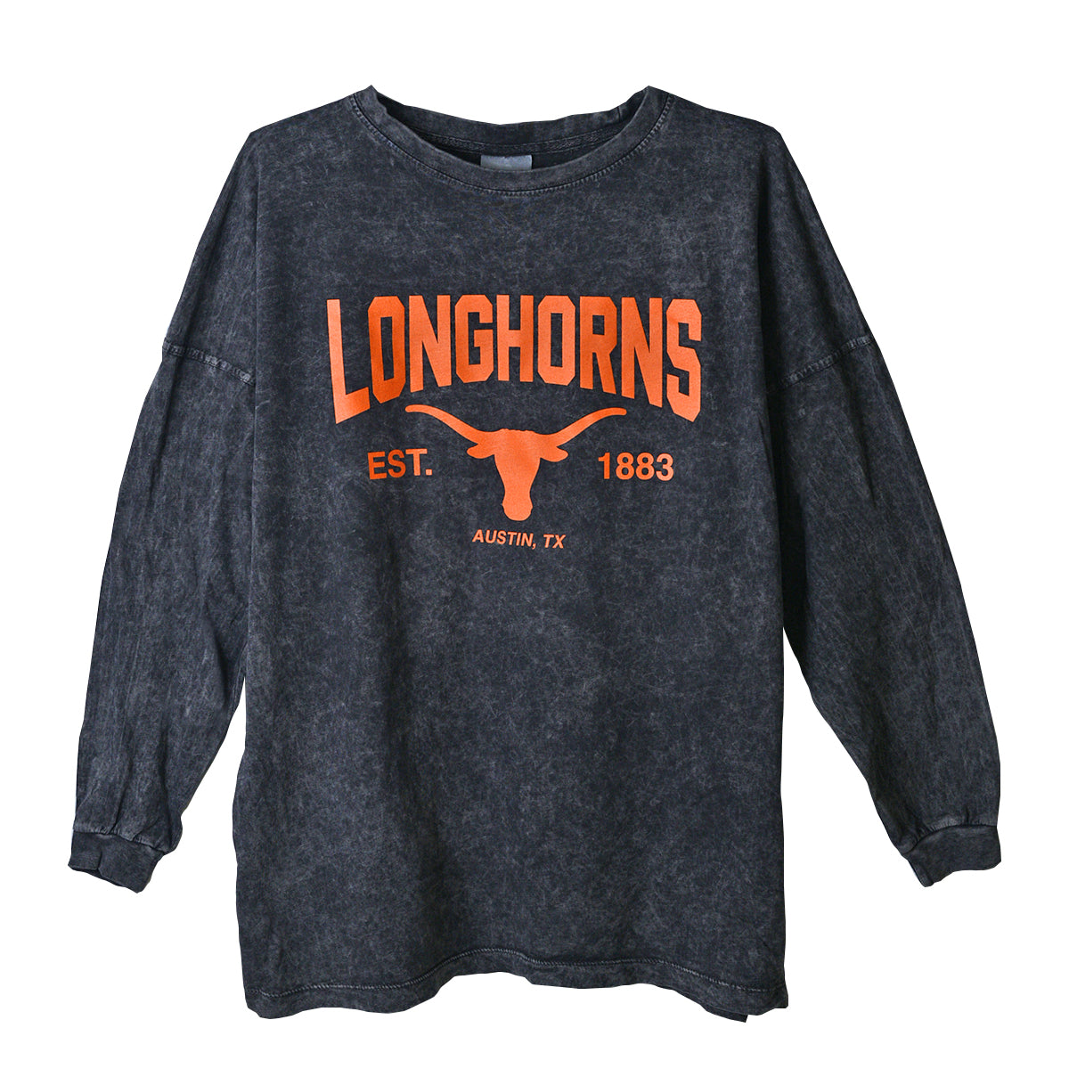 Texas Longhorn Ladies Chica-D The Big Shirt (455-37-000)(Graphite)