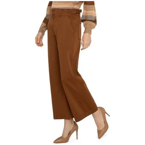 Liverpool High Rise Cinch Waist Wide Leg Pants (Jasper Brown)