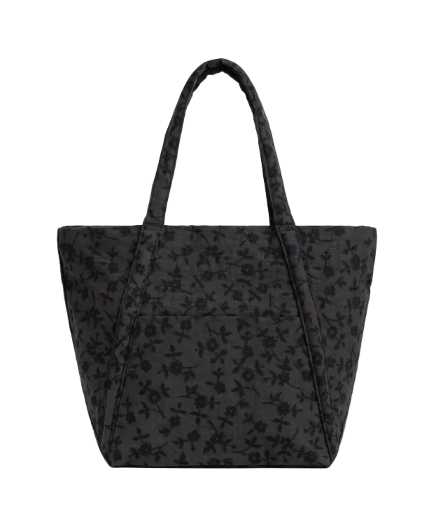 Baggu Cloud Bag - Charcoal Ditsy Floral