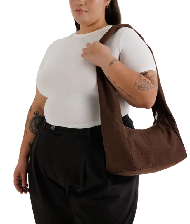 Baggu Nylon Meringue Bag - Coffee