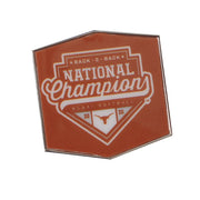 Texas Longhorn Softball Back To Back  2026 National Champions Enamel Pin (33495)