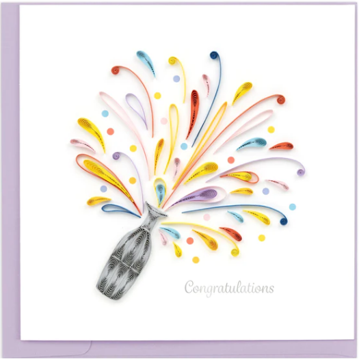 Quilling Card Celebration Congrats (CG827)