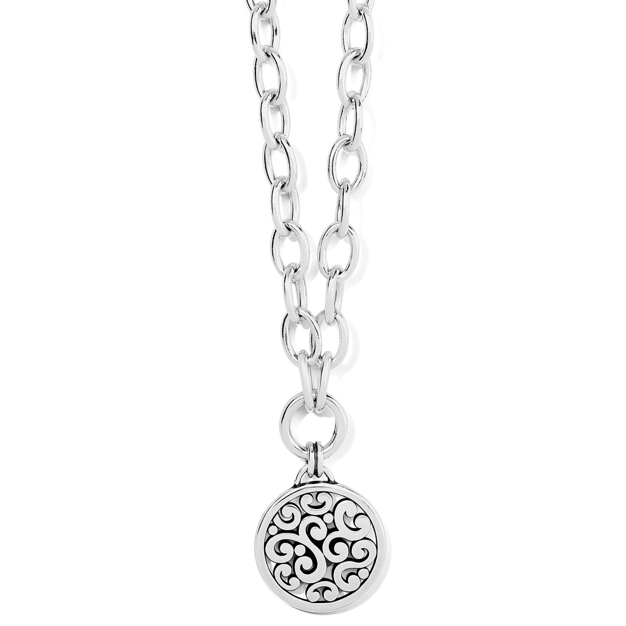 Brighton Contempo Medallion Charm Necklace (JM6950)