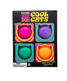 Teenie Cool Cats NeeDoh Multi Pack (2 Per Person)