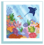 Coral Reef Quilling Card