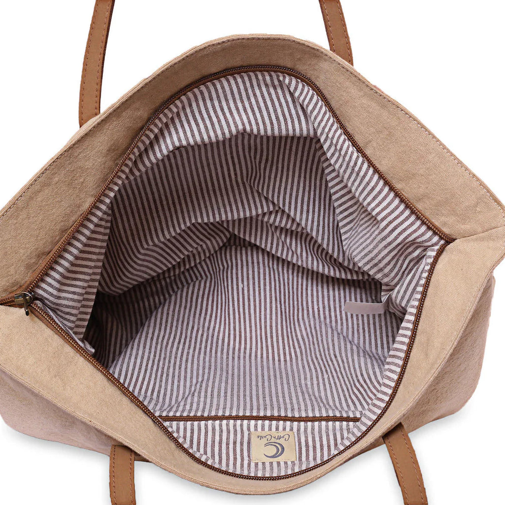 Cott N Curls Poppy Bookbag