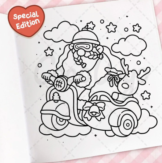 Coco Wyo Cozy Christmas Coloring Book