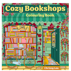 Cozy Bookshops Coloring Book