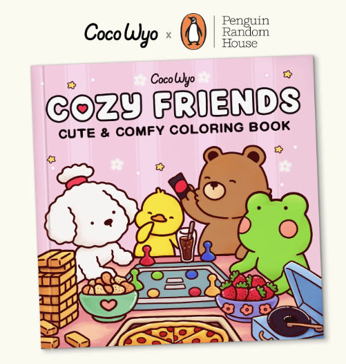 Coco Wyo Cozy Friends Coloring Book