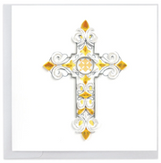 Ornate Cross Quilling Card