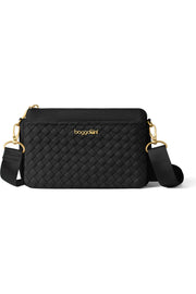 Baggallini Perry Woven Crossbody (2 colors Colors)(PRW157)