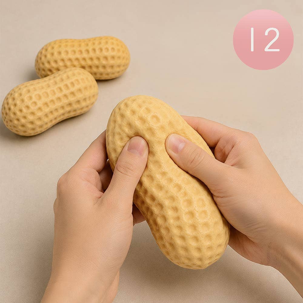 Peanut Shaped Squishy Toy