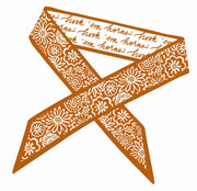 Texas Longhorn Skinny Scarf (333TEX)