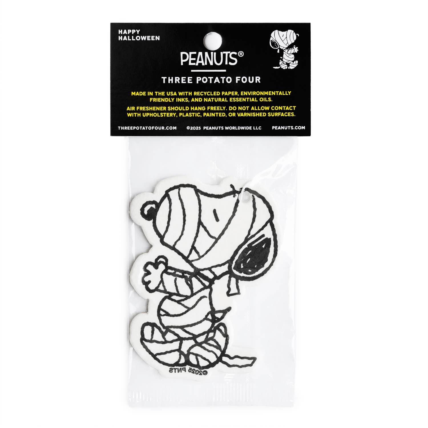 3P4 x Peanuts® Halloween - Snoopy Mummy Air Freshener