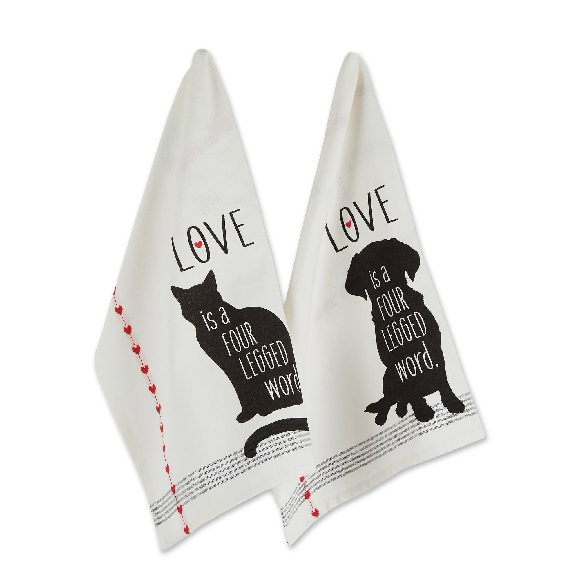 Love Pet Printed Dishtowel