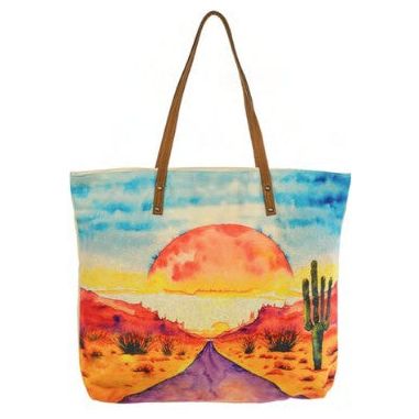 Cott N Curls Desert Way Tote