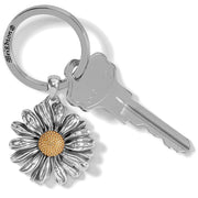 Brighton Daisy Dee Key Fob (E18302)(Silver Gold)