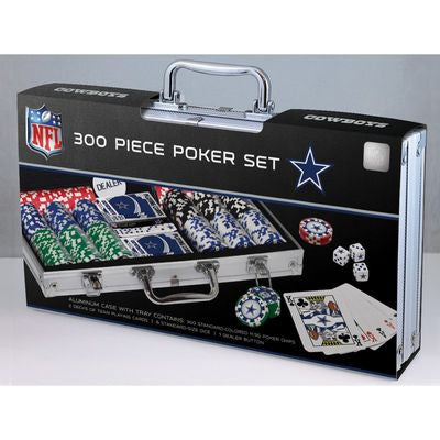 Dallas Cowboy 300 Piece Poker Set (DAC3153)