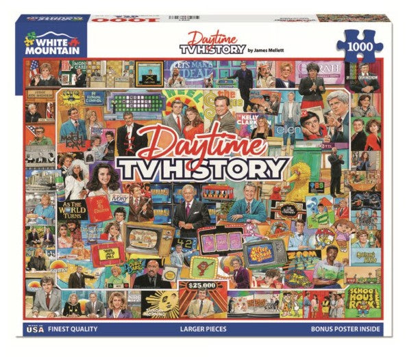 White Mountain Daytime History Puzzle (1000 Piece)