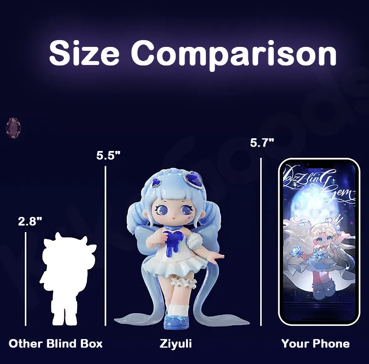 Ziyuli Dazzling Gem Series Blind Box