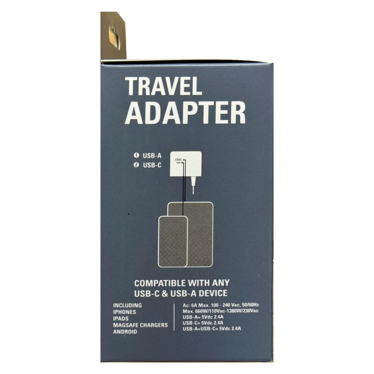 Kikkerland Travel Adapter (UL10)