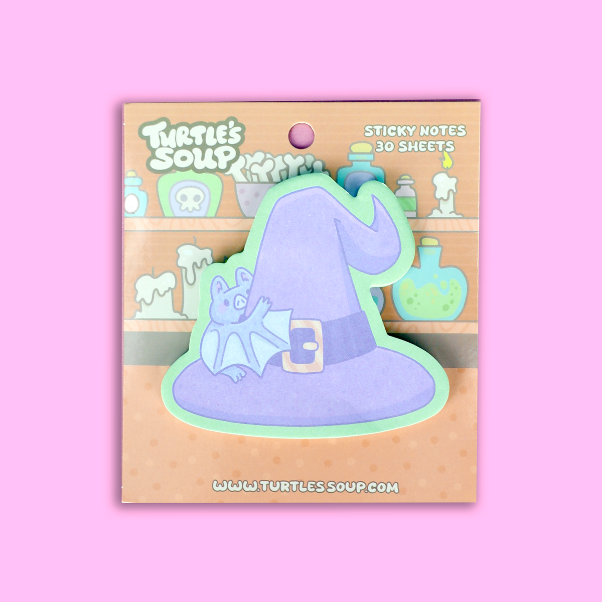 Witches Hat Sticky Note Pad
