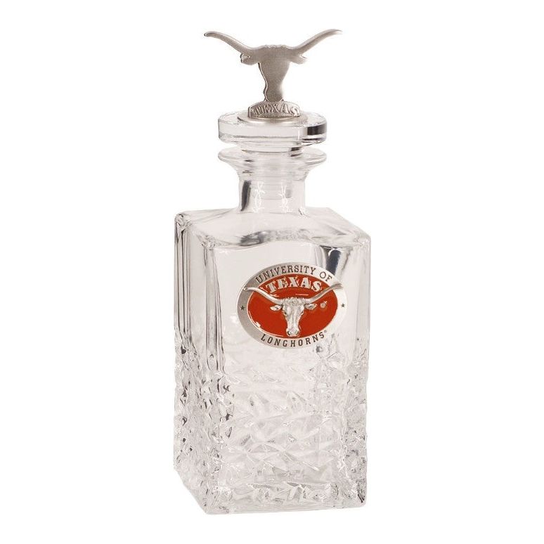 Texas Longhorn Glass Decanter