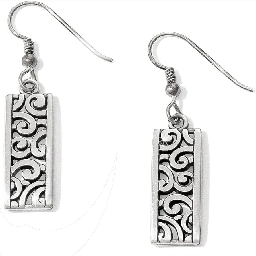 Brighton Deco Lace French Wire Earrings (Silver)(J13120)