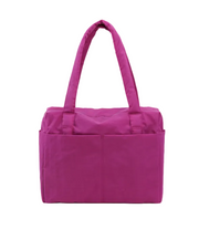 Baggu Small Cloud Carry-On - Deep Fuchsia