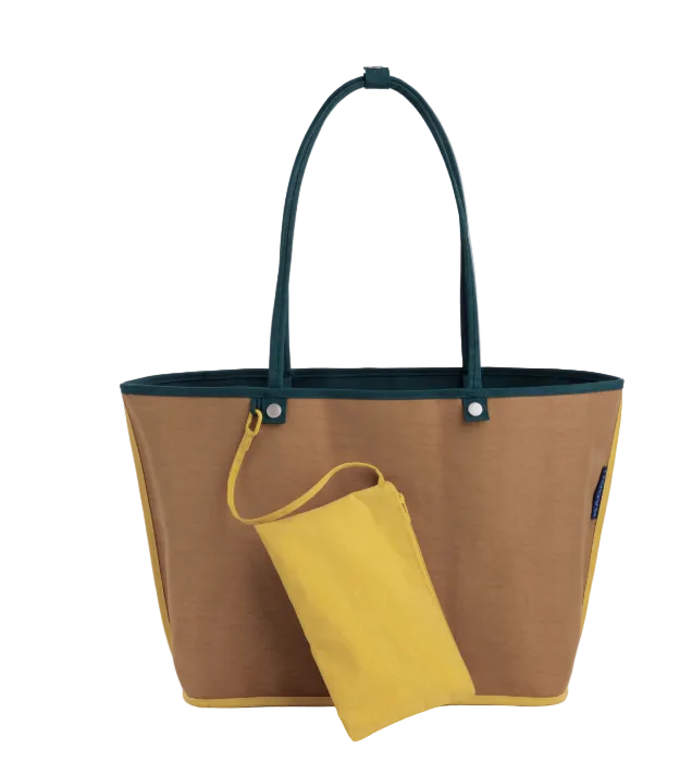 Baggu Large Nylon Reversible Tote - Deep Sea Mix