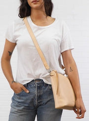 Consuela Diego Natural Slim Crossbody Strap