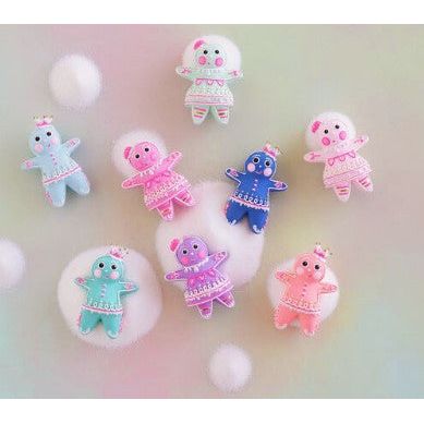 Glitterville The Gingers Dippsy & Dough Resin Ornament (8 Styles)
