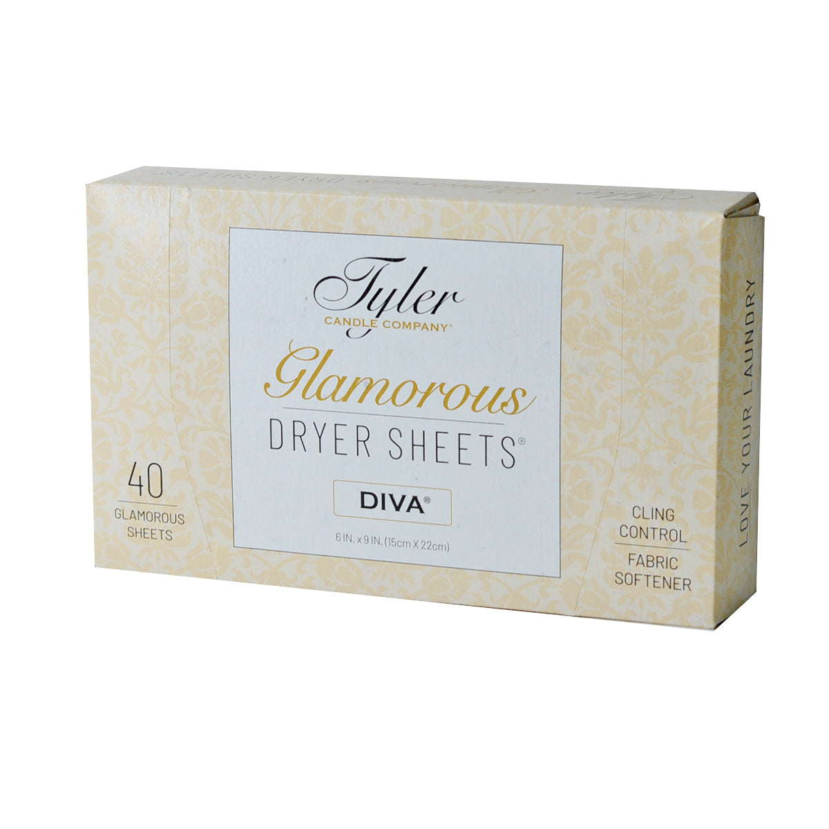 Tyler Candle Glamorous Dryer Sheets (Diva)( 50111)
