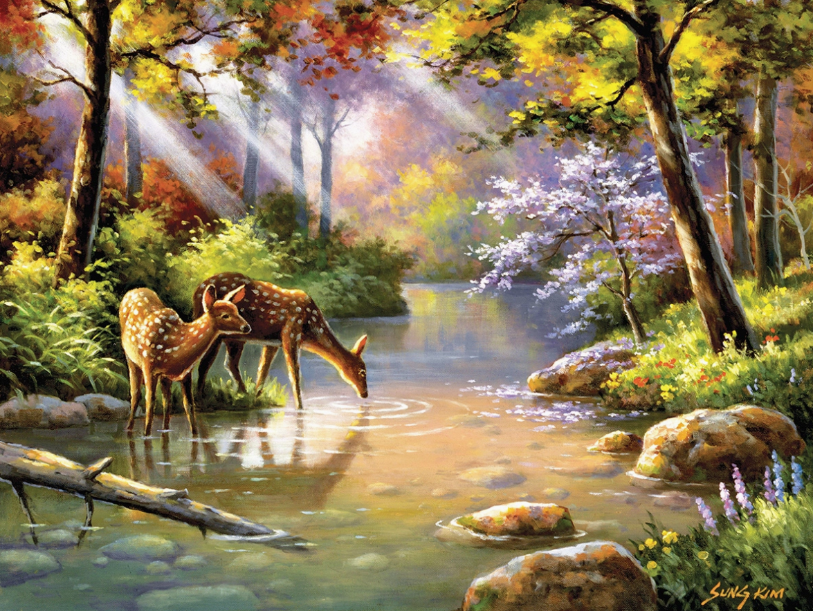 Doe Re Me Creek 300 Piece Puzzle