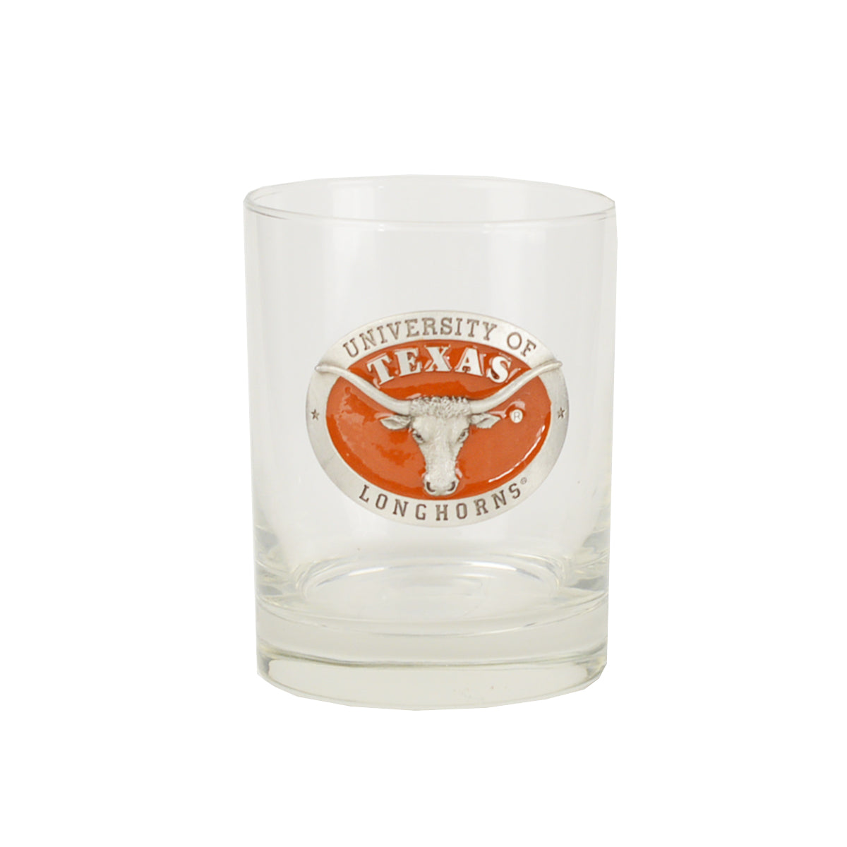 Heritage Double old fashioned with  Burnt Orange enamel Medallion