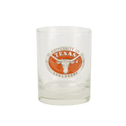 Heritage Double old fashioned with  Burnt Orange enamel Medallion