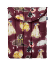 Baggu Puffy Laptop Sleeve 13"/14" - Fancy Dogs