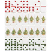 Gibson Spode Christmas Tree Dominoes