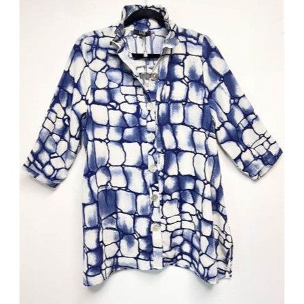 Lior Stone Wall Print Shirt