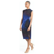 Clara Sun Woo Watercolor Sleeveless Midi Dress (DR21P27)