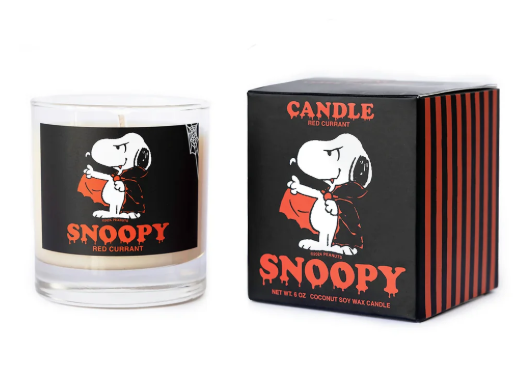 Three Potato Four Snoopy Dracula Candle