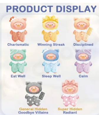 LuLu the Piggy LuLu's Dreaming Wonderland Series Keychain Blind Box