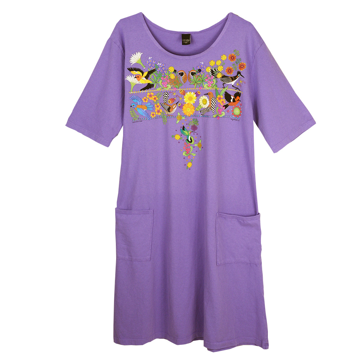 Sabaku Nuevo Desert Huipil Dress (Purple Haze) (425PURdrs)
