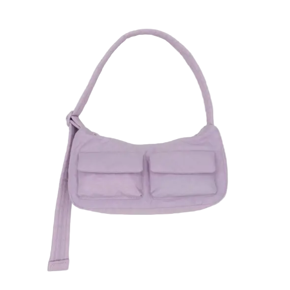 Baggu Cargo Shoulder Bag - Dusty Pink