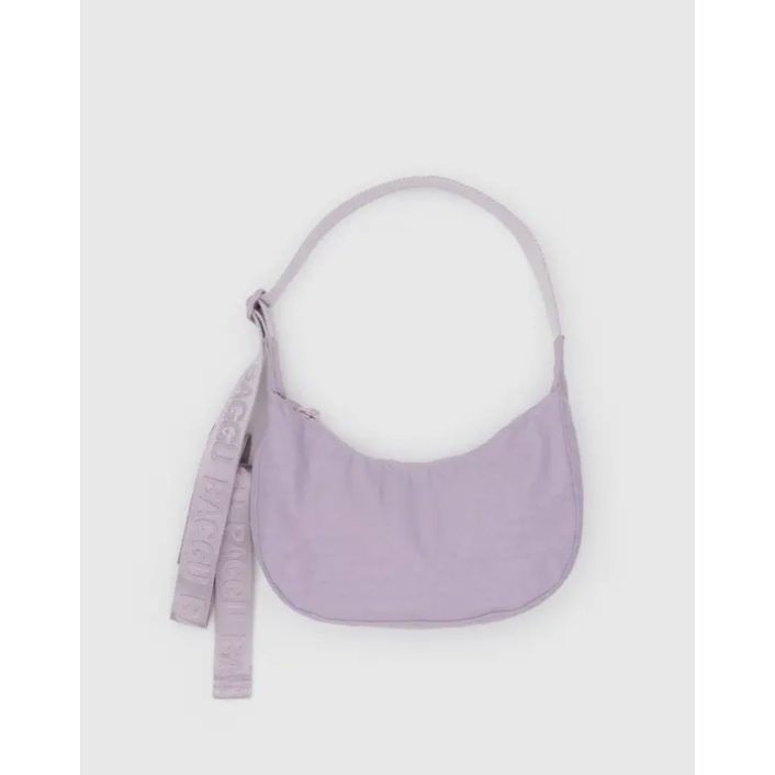 Baggu Small Nylon Crescent Bag - Dusty Pink
