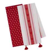 Valentine's Day All My Love Dishtowel Set of 2